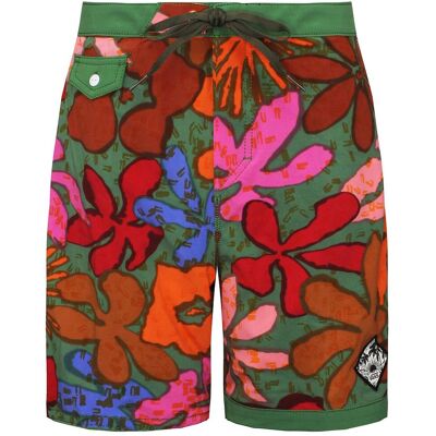 Vans Transporter aus der wandgedruckten Herrenbrettshorts Mehrfarben EU 38 / UK 5 Vans Transporter aus der wandgedruckten Herrenbrettshorts Mehrfarben EU 38 / UK 5
