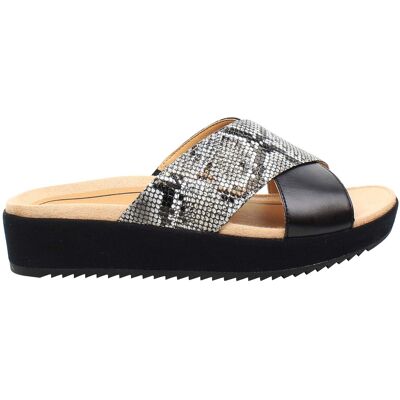 Vionic Hayden Snake Damen Schwarze Sandalen Schwarz EU 40,5 / UK 7 Vionic Hayden Snake Damen Schwarze Sandalen Schwarz EU 40,5 / UK 7