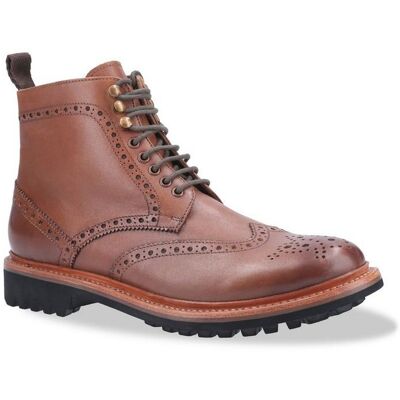 Cotswold Herren Rissington Commando Leder-Stiefel (Braun) Braun EU 40,5 / UK 7 Cotswold Herren Rissington Commando Leder-Stiefel (Braun) Braun EU 40,5 / UK 7