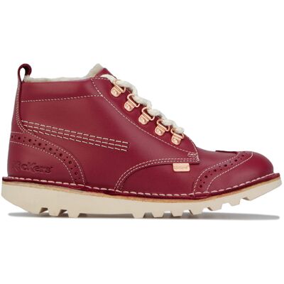 Kickers Boots Kick Fur Hiker Rot EU 17 / UK 1 Kickers Boots Kick Fur Hiker Rot EU 17 / UK 1