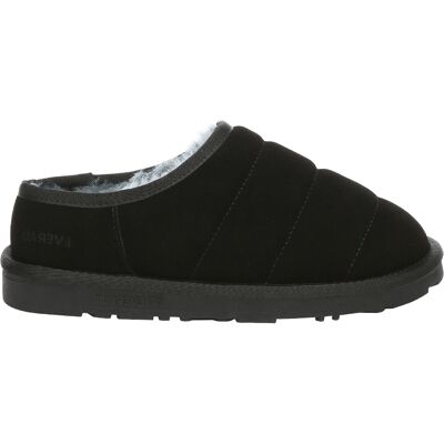 EverAU Australia EVER AU Frauen Jaeger Low Ankle Slippers - Schwarz Schwarz EU 37 / UK 4 EverAU Australia EVER AU Frauen Jaeger Low Ankle Slippers - Schwarz Schwarz EU 37 / UK 4