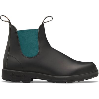 Blundstone #2307 Chelsea-Stiefel in Schwarz/Blaugrün Schwarz EU 36 / UK 3 Blundstone #2307 Chelsea-Stiefel in Schwarz/Blaugrün Schwarz EU 36 / UK 3