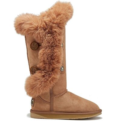 Australia Luxe Nordic Tall Stiefel in Kastanienbraun Braun US 39 Australia Luxe Nordic Tall Stiefel in Kastanienbraun Braun US 39