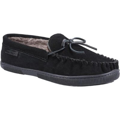 Hush Puppies Herren Ace Wildleder Hausschuhe (Schwarz) Schwarz EU 40,5 / UK 7 Hush Puppies Herren Ace Wildleder Hausschuhe (Schwarz) Schwarz EU 40,5 / UK 7