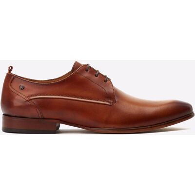Base London Gambino Derby Herren Bräunen EU 42 / UK 8 Base London Gambino Derby Herren Bräunen EU 42 / UK 8