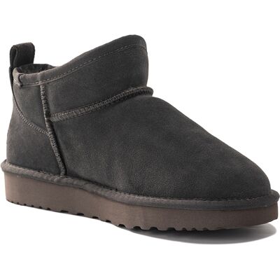 Aus Wooli Australia Schafsfell Klassische Ultra Mini Stiefel Airlie Grau EU 40,5 / UK 7 Aus Wooli Australia Schafsfell Klassische Ultra Mini Stiefel Airlie Grau EU 40,5 / UK 7