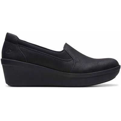 Clarks Schritt Rose Moon Damen schwarze Schuhe Schwarz EU 36,5 / UK 3,5 Clarks Schritt Rose Moon Damen schwarze Schuhe Schwarz EU 36,5 / UK 3,5