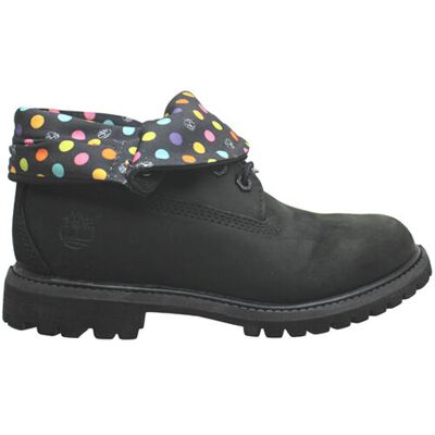 Timberland AF Authentic Roll Top Womens Stiefel Schwarz Leder Lace Up 8137A B70C Schwarz EU 37 / UK 4 Timberland AF Authentic Roll Top Womens Stiefel Schwarz Leder Lace Up 8137A B70C Schwarz EU 37 / UK 4