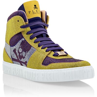 Philipp Plein Hightop-Sneaker Notorious Gelb EU43 Philipp Plein Hightop-Sneaker Notorious Gelb EU43