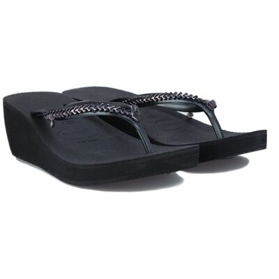 Havaianas Tongs High Metal Grega Schwarz EU 37,5 / UK 4,5 Havaianas Tongs High Metal Grega Schwarz EU 37,5 / UK 4,5