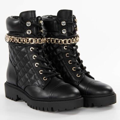 Bottine Guess Damen Chain Stiefel Schwarz EU 36 Bottine Guess Damen Chain Stiefel Schwarz EU 36