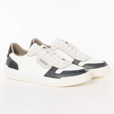 Guess Herren-Sneaker Essentials Weiß EU44 Guess Herren-Sneaker Essentials Weiß EU44