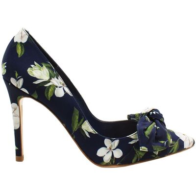 Ted Baker Hyra Damen Marineblaue High Heels Blau EU 38 / UK 5 Ted Baker Hyra Damen Marineblaue High Heels Blau EU 38 / UK 5