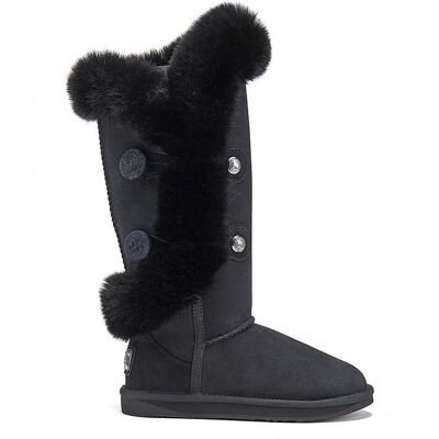 Australia Luxe Co Australia Luxe – Nordic Tall Luxe – Schwarze Stiefel Schwarz EU 40,5 / UK 7 Australia Luxe Co Australia Luxe – Nordic Tall Luxe – Schwarze Stiefel Schwarz EU 40,5 / UK 7