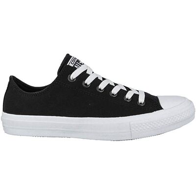 Converse Chuck Taylor II. Damen schwarze Plimsolls Schwarz EU 36 / UK 3 Converse Chuck Taylor II. Damen schwarze Plimsolls Schwarz EU 36 / UK 3