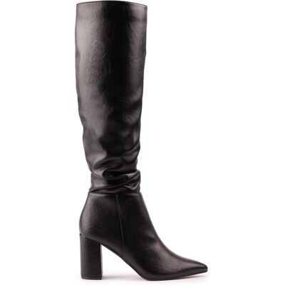 V.Gan Vegan Peach Knee High Stiefel Schwarz EU 40,5 / UK 7 V.Gan Vegan Peach Knee High Stiefel Schwarz EU 40,5 / UK 7