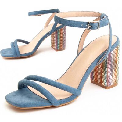 Montevita Absatzsandale Sanndarey7 in Blau Blau EU 37 Montevita Absatzsandale Sanndarey7 in Blau Blau EU 37