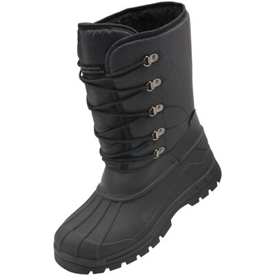 Mountain Warehouse Mens Plough Schneestiefel (Schwarz) Schwarz EU 47.5 / UK 12 Mountain Warehouse Mens Plough Schneestiefel (Schwarz) Schwarz EU 47.5 / UK 12