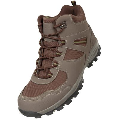 Mountain Warehouse Herren Mcleod Breite Wanderschuhe (Braun) Braun EU 38 / UK 5 Mountain Warehouse Herren Mcleod Breite Wanderschuhe (Braun) Braun EU 38 / UK 5