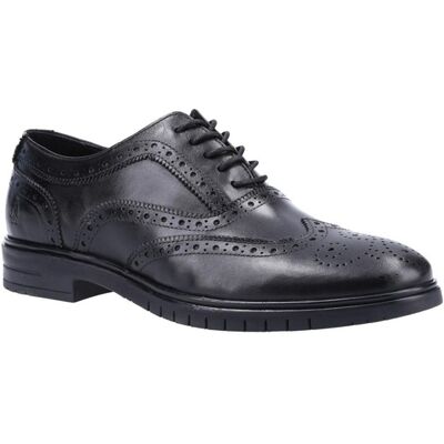 Hush Puppies - Chaussures brogues SANTIAGO - Homme (Noir) Schwarz EU 47.5 / UK 12 Hush Puppies - Chaussures brogues SANTIAGO - Homme (Noir) Schwarz EU 47.5 / UK 12