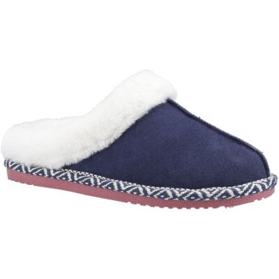 Hush Puppies Amara Wildleder Damen Navy Pantoffeln Marine EU 39/UK 6 Hush Puppies Amara Wildleder Damen Navy Pantoffeln Marine EU 39/UK 6