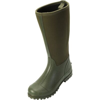Mountain Warehouse Herren Mucker Neopren Gummistiefel (Khaki Grün) Khaki EU 43 / UK 9 Mountain Warehouse Herren Mucker Neopren Gummistiefel (Khaki Grün) Khaki EU 43 / UK 9