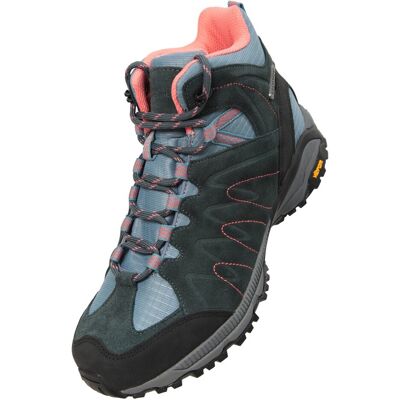 Mountain Warehouse Damen/Damen Rockies Extreme Wildleder Wanderstiefel (Blau) Blau EU 38 / UK 5 Mountain Warehouse Damen/Damen Rockies Extreme Wildleder Wanderstiefel (Blau) Blau EU 38 / UK 5