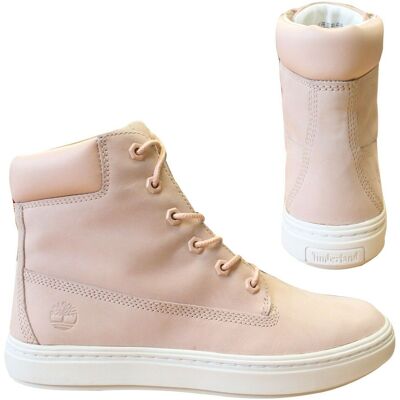 Timberland Londyn Chukka Schnürtrainer Pink Leder Damen Stiefel A1pbd x31a Rosa EU 38 / UK 5 Timberland Londyn Chukka Schnürtrainer Pink Leder Damen Stiefel A1pbd x31a Rosa EU 38 / UK 5