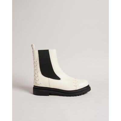 Ted Baker Lukki Womens White Chelsea Stiefel Natürlich EU 39/UK 6 Ted Baker Lukki Womens White Chelsea Stiefel Natürlich EU 39/UK 6