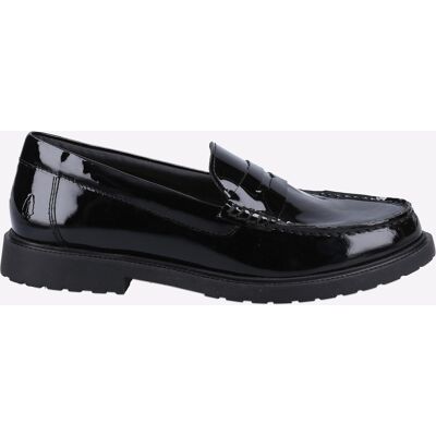 Hush Puppies Verity Slip On Leder-Damen-Patent-Loafer In Schwarz Schwarz EU 38 / UK 5 Hush Puppies Verity Slip On Leder-Damen-Patent-Loafer In Schwarz Schwarz EU 38 / UK 5