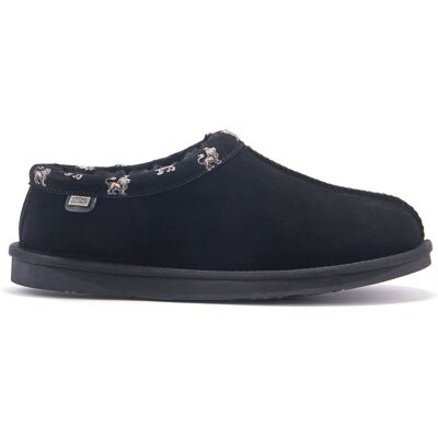 Australia Luxe Co Schwarze Outback-Hausschuhe für Herren Schwarz EU43 Australia Luxe Co Schwarze Outback-Hausschuhe für Herren Schwarz EU43