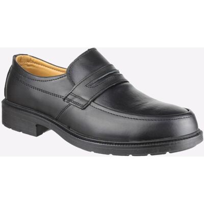 Amblers Safety FS46 Leder Slipper Herren Schwarz EU 40,5 / UK 7 Amblers Safety FS46 Leder Slipper Herren Schwarz EU 40,5 / UK 7