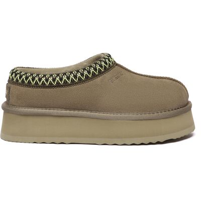 EverAU Australia EVER AU Damen Leder Hausschuhe - Wonga Olive EU 38 / UK 5 EverAU Australia EVER AU Damen Leder Hausschuhe - Wonga Olive EU 38 / UK 5