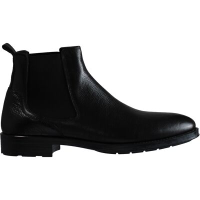 Boris Becker Garen Mens Black Stiefel Schwarz EU 44.5 / UK 10 Boris Becker Garen Mens Black Stiefel Schwarz EU 44.5 / UK 10