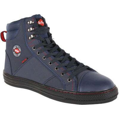 Lee Cooper - Herren/Damen Unisex Sicherheitsschuhe, Nubukleder (Marineblau) Marine EU 38 / UK 5 Lee Cooper - Herren/Damen Unisex Sicherheitsschuhe, Nubukleder (Marineblau) Marine EU 38 / UK 5