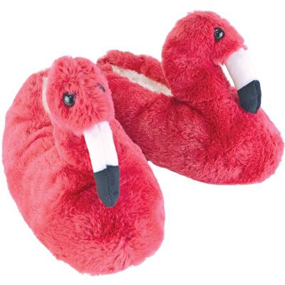 Slipper Snob Damen Flamingo Hausschuhe Neuheit Funky Soft Soled Hausschuhe für Frauen - Pink Rosa M Slipper Snob Damen Flamingo Hausschuhe Neuheit Funky Soft Soled Hausschuhe für Frauen - Pink Rosa M