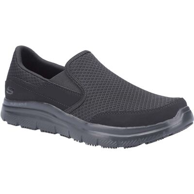 Skechers Herren Flex Advantage McAllen Sr Slip-On Schuhe Schwarz EU 39/UK 6 Skechers Herren Flex Advantage McAllen Sr Slip-On Schuhe Schwarz EU 39/UK 6