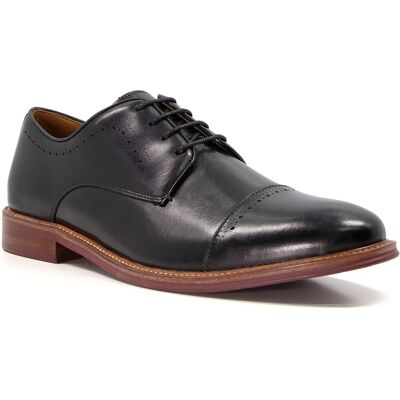 Dune London Dune Savion Leder-Herrenschuhe In Schwarz-Oxford-Stil Schwarz EU 46 / UK 11 Dune London Dune Savion Leder-Herrenschuhe In Schwarz-Oxford-Stil Schwarz EU 46 / UK 11