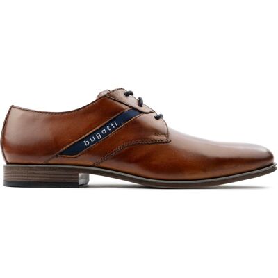 Bugatti Logo Derby Schuhe Bräunen EU 46 / UK 11 Bugatti Logo Derby Schuhe Bräunen EU 46 / UK 11