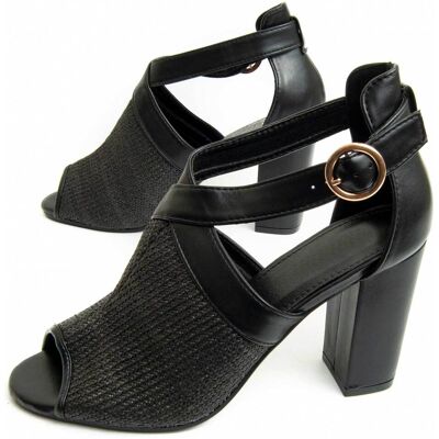 Montevita Absatzsandale Avara in Schwarz Schwarz EU 37 Montevita Absatzsandale Avara in Schwarz Schwarz EU 37