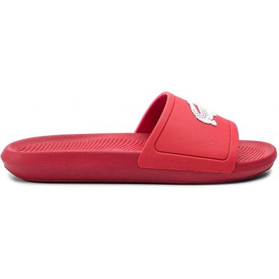 Lacoste Croco Slide 119 1 Herren Red Sliders Rot EU 42 / UK 8 Lacoste Croco Slide 119 1 Herren Red Sliders Rot EU 42 / UK 8