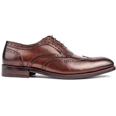 Simon Carter Schleiereule Brogue-Schuhe Braun EU 40,5 / UK 7 Simon Carter Schleiereule Brogue-Schuhe Braun EU 40,5 / UK 7