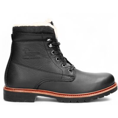 Schwarze P03 Aviator-Kampfstiefel aus Leder für Herren von Panama Jack Schwarz EU 40,5 / UK 7 Schwarze P03 Aviator-Kampfstiefel aus Leder für Herren von Panama Jack Schwarz EU 40,5 / UK 7