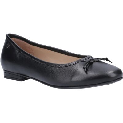 Hush Puppies Womens/Ladies Naomi Slip On Leder Ballett Pumpe (Schwarz) Schwarz EU 40,5 / UK 7 Hush Puppies Womens/Ladies Naomi Slip On Leder Ballett Pumpe (Schwarz) Schwarz EU 40,5 / UK 7