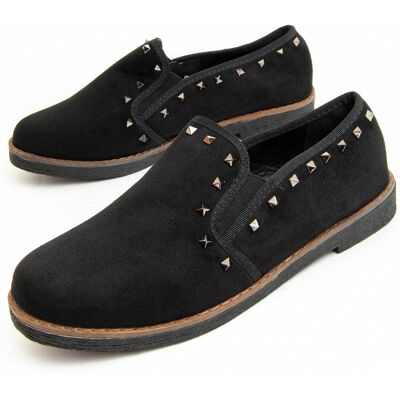 Montevita Montevida Mokassins Moccavita13 in Schwarz Schwarz EU 36 Montevita Montevida Mokassins Moccavita13 in Schwarz Schwarz EU 36