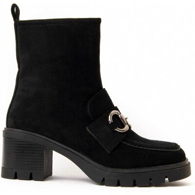 Montevita Stiefelette Mit Absatz Vareli In Schwarz Schwarz EU41 Montevita Stiefelette Mit Absatz Vareli In Schwarz Schwarz EU41