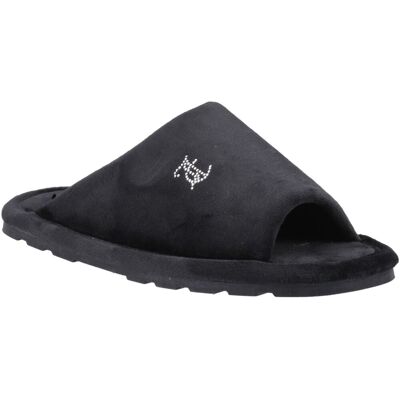 Juicy Couture Vivien TPU Frauen Schwarz Hausschuhe Schwarz EU 37 / UK 4 Juicy Couture Vivien TPU Frauen Schwarz Hausschuhe Schwarz EU 37 / UK 4