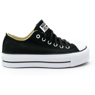 Converse Ctas Lift Ox Schwarze Sneakers Schwarz 37 Converse Ctas Lift Ox Schwarze Sneakers Schwarz 37