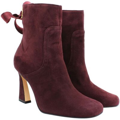 Ted Baker Haraya Damenstiefel mit Absatz in Dunkelviolett Lila EU 38 / UK 5 Ted Baker Haraya Damenstiefel mit Absatz in Dunkelviolett Lila EU 38 / UK 5