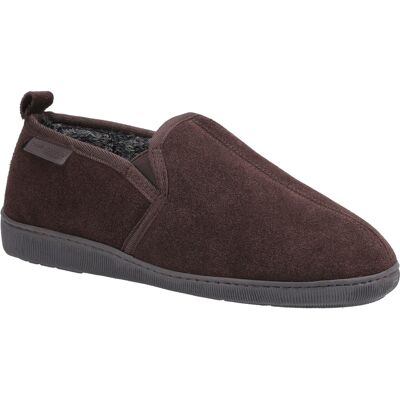 Hush Puppies Herren Arnold Slip On Leder Pantoffel (Braun) Braun EU 39/UK 6 Hush Puppies Herren Arnold Slip On Leder Pantoffel (Braun) Braun EU 39/UK 6